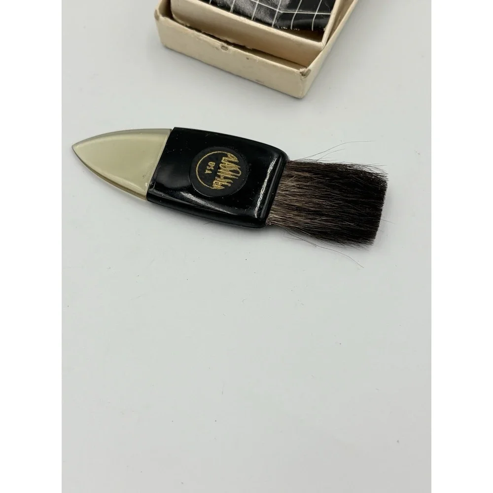 Milo Camels Hair Lens & Negative Brush Vintage Photography Tools Original Box